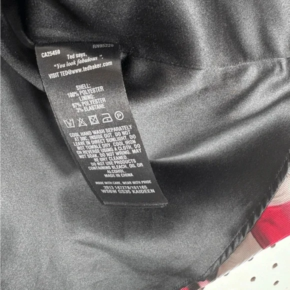 Ted Baker Kaideen Floral Skirt size 0 US 2 - Picture 6 of 6